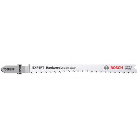BOSCH Brzeszczot do wyrzynarek T 308 BFP EXPERT ‘Hardwood 2-side clean’ 25 szt. 2608901181