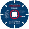 BOSCH Tarcza tnąca EXPERT Carbide Multi Wheel X-LOCK 125 mm, 22,23 mm 2608901193