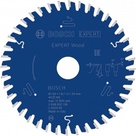 BOSCH Tarcza pilarska Expert for Wood 120 × 1,8/1,2 × 20 mm, T40 2608902136