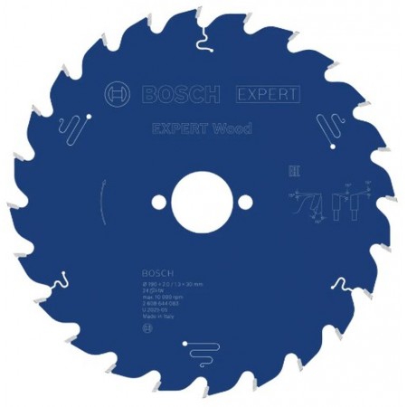 BOSCH Tarcza pilarska EXPERT Wood, 250 × 2,8 / 1,8 × 30 mm, T60 2608902235