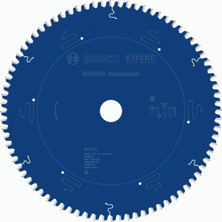 BOSCH Tarcza pilarska EXPERT Aluminium, 254 × 2,4 / 1,8 × 25,4 mm, T80 2608902243