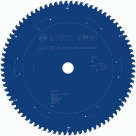 BOSCH Tarcza pilarska EXPERT Aluminium cordless, 305 × 2,4 / 1,8 × 25,4 mm, T80 2608902247