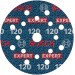 BOSCH Krążek ścierny EXPERT O780 Foil, 125 mm, G120 2608902401