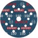 BOSCH Krążek ścierny EXPERT O780 Foil, 125 mm, G150 2608902402