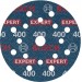 BOSCH Krążek ścierny EXPERT O780 Foil, 125 mm, G400 2608902423