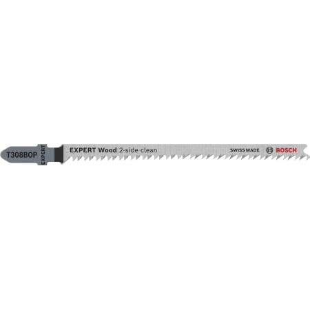 BOSCH EXPERT Wood 2-side clean T308BOP brzeszczot do wyrzynarki, 2 szt. 2608902483 BOSCH EXPERT Wood 2-side clean T308BOP brzeszczot do wyrzynarki, 2 szt. 2608902483