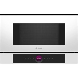 Bosch Serie 8 Kuchenka mikrofalowa do zabudowy Biały BFL7221W1