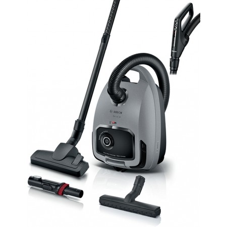 Bosch Serie 6 Odkurzacz workowy, Metallic Grey BGB6X330