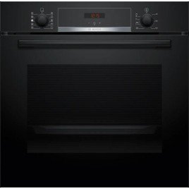 Bosch Serie 4 Piekarnik do zabudowy z funkcją pary 60 x 60 cm Czarny HQA534EB3