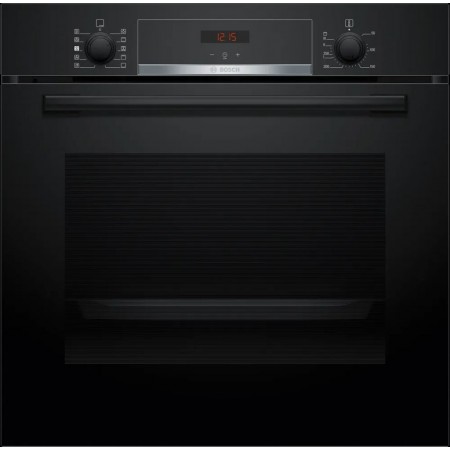 Bosch Serie 4 Piekarnik do zabudowy z funkcją pary 60 x 60 cm Czarny HQA534EB3