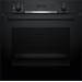 Bosch Serie 4 Piekarnik do zabudowy z funkcją pary 60 x 60 cm Czarny HQA534EB3
