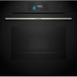Bosch Serie 8 Piekarnik do zabudowy z funkcją pary 60 x 60 cm Czarny HSG7584B1
