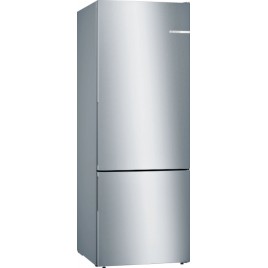 Bosch Serie 4 Lodówka z dolnym zamrażalnikiem wolnostojąca 191x70 cm KGV58VLEAS