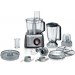 Bosch Food processor MultiTalent 8 1250 W Czarny, Szczotkowana stal MC812M844