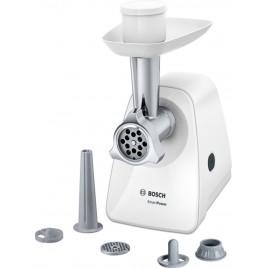 Bosch Maszynka do mielenia SmartPower 1500 W Biały, MFW2520W