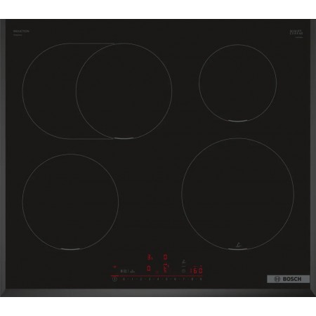 Bosch Serie 6 Płyta indukcyjna 60 cm montaż nablatowy, płyta bez listew PIF651HC1E Bosch Serie 6 Płyta indukcyjna 60 cm montaż nablatowy, płyta bez listew PIF651HC1E
