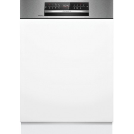 Bosch Serie 6 Zmywarka do zabudowy z panelem 60 cm Stal szczotkowana SMI6ECS10E