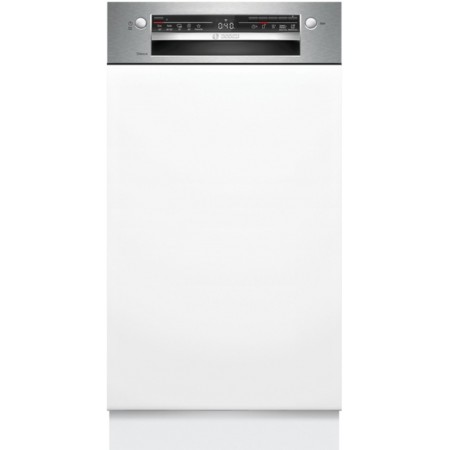 Bosch Serie 2 Zmywarka do zabudowy z panelem 45 cm Stal szczotkowana SPI2HKS42E