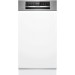 Bosch Serie 6 Zmywarka do zabudowy z panelem 45 cm Stal szczotkowana SPI6EMS21E