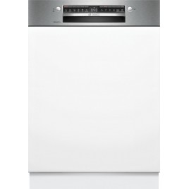 Bosch Serie 4 Zmywarka do zabudowy z panelem 60 cm Stal szczotkowana SMI4HCS19E