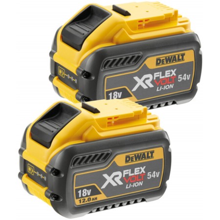 DeWALT DCB548Y2 Zestaw 2x akumulator FlexVolt XR (4,0Ah/12,0Ah/54V/18V) DeWALT DCB548Y2 Zestaw 2x akumulator FlexVolt XR (4,0Ah/12,0Ah/54V/18V)
