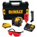 DeWALT DCE0822D1R Laser krzyżowy, wiązka czerwona XR (10,8V/1x2,0Ah) Walizka Tstak