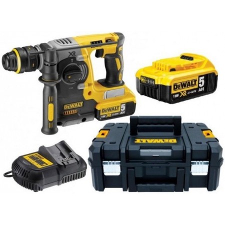 DeWALT DCH273P2T Aku młotowiertarka SDS-Plus (18V/2,1J/2x5,0Ah) Tstak II