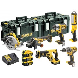 DeWALT DCK623P3 Kombo zestaw 18V(DCG405,DCS367,DCS570,DCF887,DCD796,DCL050,2 xDS300,DCB115 DeWALT DCK623P3 Kombo zestaw 18V(DCG405,DCS367,DCS570,DCF887,DCD796,DCL050,2 xDS300,DCB115