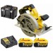 DeWALT DCS570P2 Aku pilarka tarczowa XR (18V/2x5,0Ah/184mm) Tstak