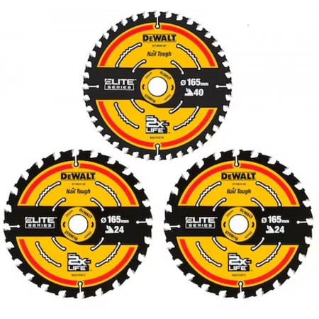 DeWALT DT10397 tarcza do pilarki tarczowej ELITE 3 szt.