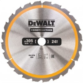 DeWALT DT1958 Brzeszczot 305 x 30 mm do drewna, 24 zęby, ATB - 5°