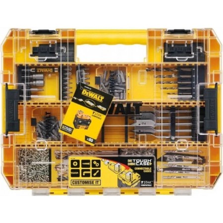 DeWalt DT70767 Zestaw wierteł i bitów 80 elementów