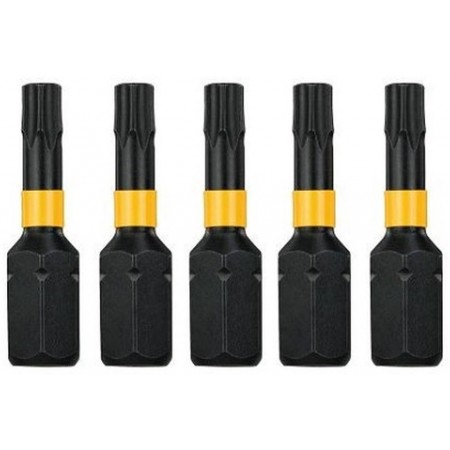 DeWALT DT7381T Końcówka wkrętakowa udarowa Extreme Impact Torx T20 x 25mm, 5szt.