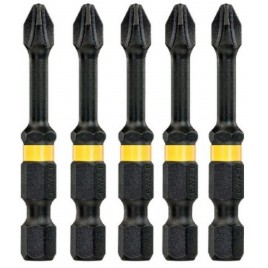 DeWALT zestaw 5szt. końcówek udarowych Torison PH2/50mm DT7998T DeWALT zestaw 5szt. końcówek udarowych Torison PH2/50mm DT7998T