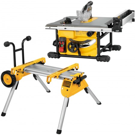 DeWALT DWE7485RS Pilarka stołowa (1850W/210mm) + Stół roboczy DE7400