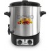 DOMO Garnek do pasteryzacji, stal nierdz. - kranik plastikowy (27 l / 2000W) DO42323PC