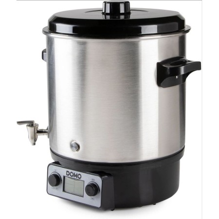 DOMO Garnek do pasteryzacji,stal nierdz. z LCD-2 otwory-kranik inox (27l /2000W) DO42329PC DOMO Garnek do pasteryzacji,stal nierdz. z LCD-2 otwory-kranik inox (27l /2000W) DO42329PC