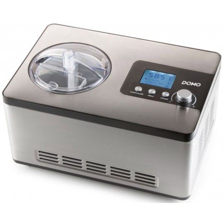 DOMO ice cream makerb 180W, silver DO9207I