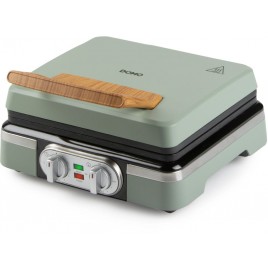 DOMO Gofrownica 4×7 z termostatem i timerem – zielony DO9279W