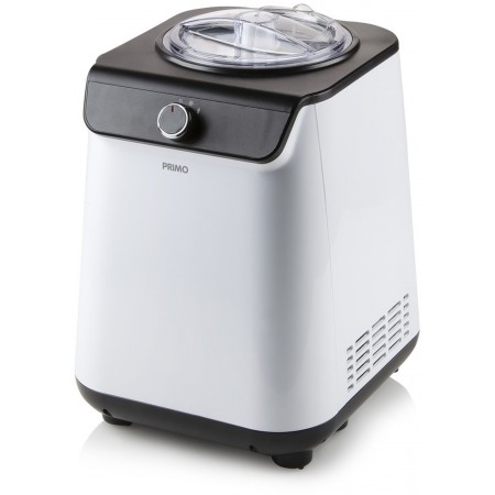 PRIMO Maszyna do lodów z kompresorem - biała 1,2l/135W PR401IM PRIMO Maszyna do lodów z kompresorem - biała 1,2l/135W PR401IM
