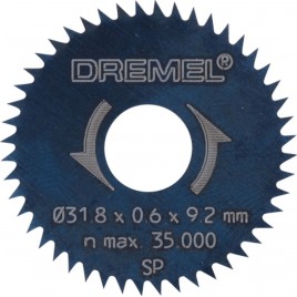 DREMEL Tarcza do cięcia wzdłużnego / poprzecznego 31,8 mm, 2 szt. 26150546JB