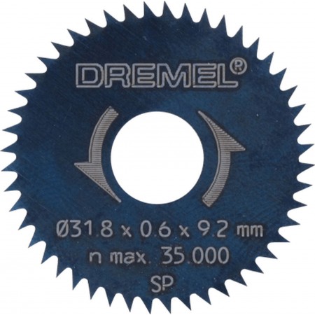 DREMEL Tarcza do cięcia wzdłużnego / poprzecznego 31,8 mm, 2 szt. 26150546JB DREMEL Tarcza do cięcia wzdłużnego / poprzecznego 31,8 mm, 2 szt. 26150546JB
