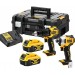 DeWALT DCK2062M2T Zestaw Combo DCD709 + DCF809 (18V, 2 x 4,0Ah) Walizka TSTAK