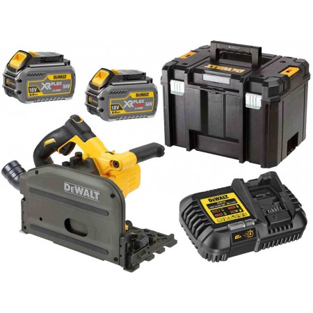 DeWALT DCS520T2 Aku Zagłębiarka XR FlexVolt (165mm/54V/2x2,0Ah) Tstak DeWALT DCS520T2 Aku Zagłębiarka XR FlexVolt (165mm/54V/2x2,0Ah) Tstak
