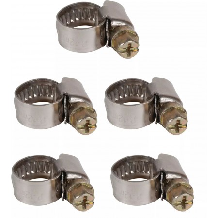 Einhell Opaska do węży 8–12 mm, 5 szt. do kompresorów 4139670