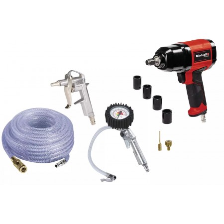 Einhell 10-częściowy zestaw akcesoriów pneumatycznych 4020577 Einhell 10-częściowy zestaw akcesoriów pneumatycznych 4020577