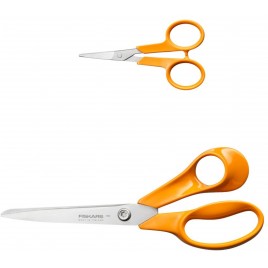 Fiskars Classic Zestaw nożyczek 21 cm + nożyczki do paznokci 1082399