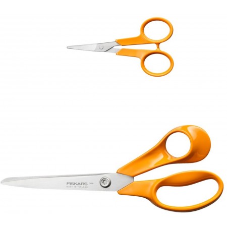 Fiskars Classic Zestaw nożyczek 21 cm + nożyczki do paznokci 1082399