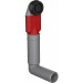 Franke Colorline ukryty przelew -czarny mat, okrągły 112.0734.782