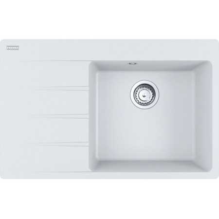 Franke Centro CN 611-78 TL, 780x500 mm, zlewozmywak, Fragranit, Biały polarny 114.0633.137